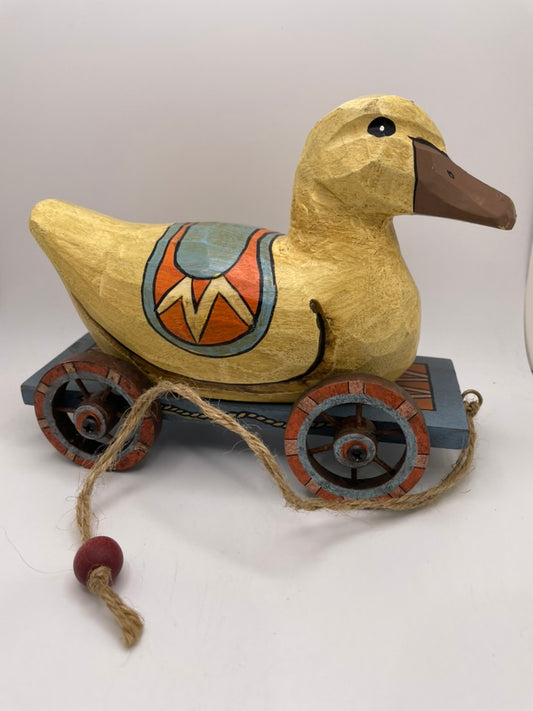 Vintage Duck Pull Toy