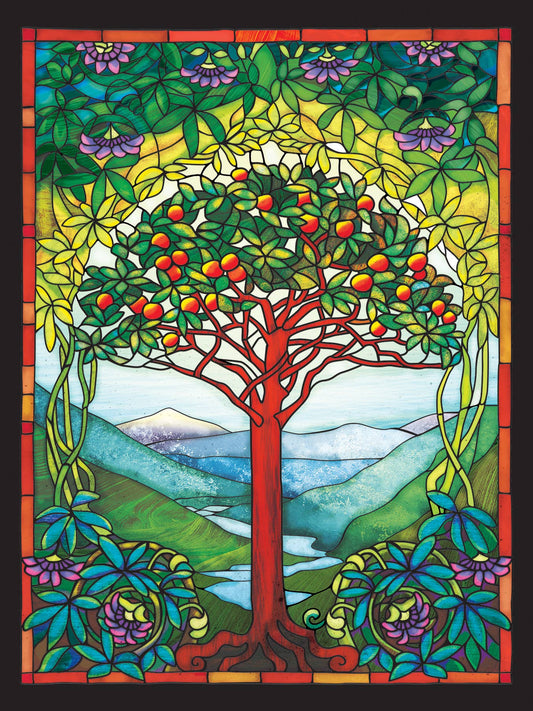 Tree of Life Stained Glass 275pc puzzle