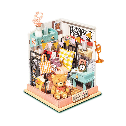 DS016, DIY Miniature House Kit: Sweet Dream (Bedroom)
