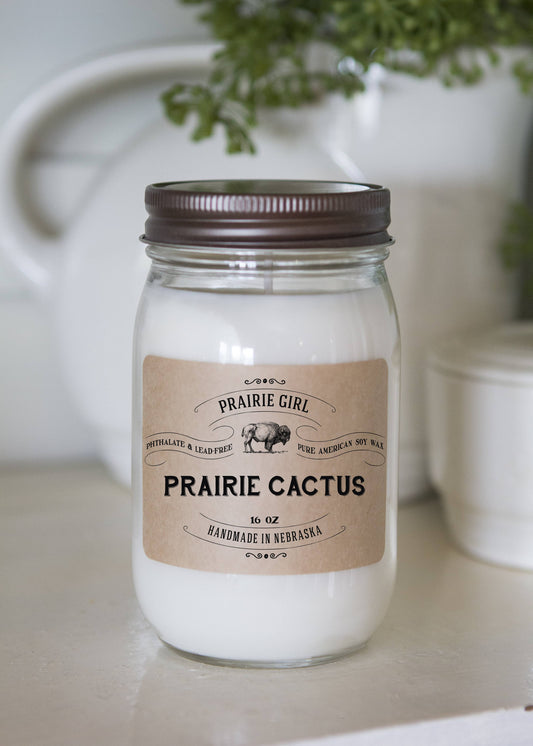 Prairie Cactus Candle
