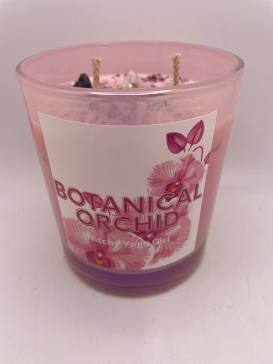 Botanical Orchid Candle