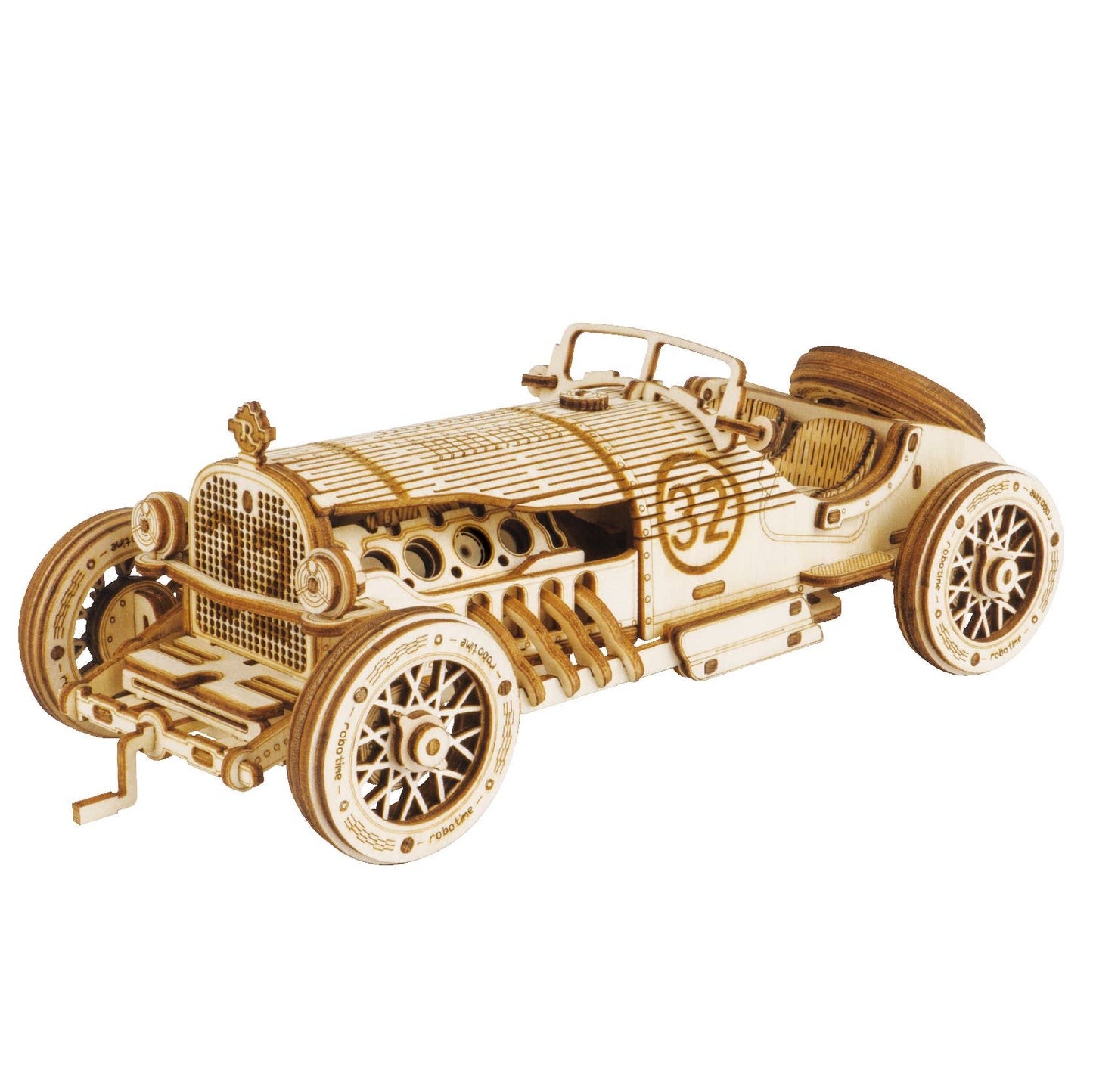 MC401, 3D Wooden Puzzle: Grand Prix Car