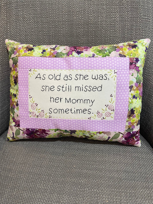 Mommy Pillow-Lavender