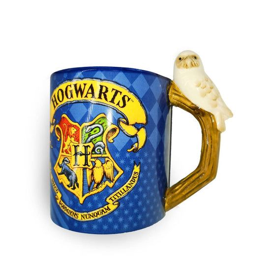 Harry Potter Hogwarts 20oz. Ceramic Mug w Shaped Handle