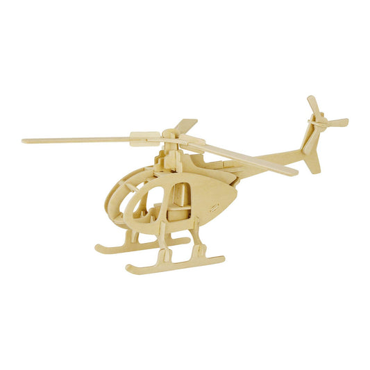 Helicopter Wood Puzzle
