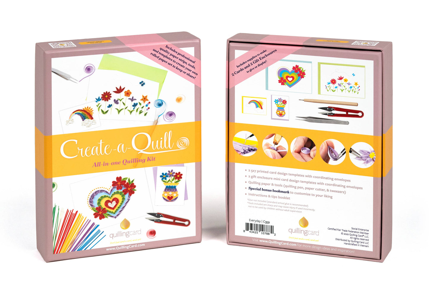 Create-a-Quill DIY Quilling Kit:  Everyday