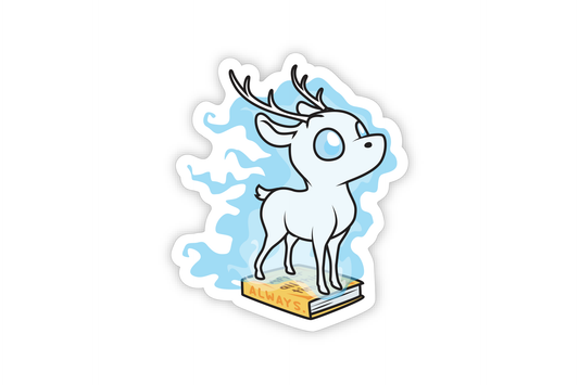 Stag Patronus Sticker - Magical Witchy